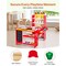 Kids Grocery Store Pretend Play Set with Cash Register Scanner and Scale